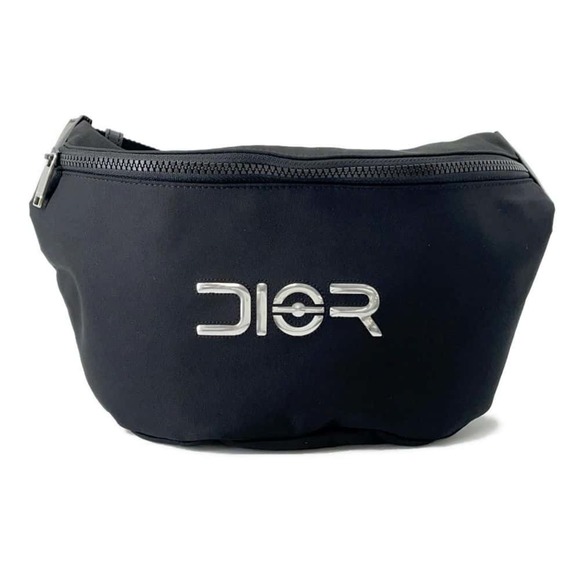 Christian Dior Body Bag Hajime Sorayama Collaboration 1YAPO100 Waist Belt Black - Picture 1 of 10